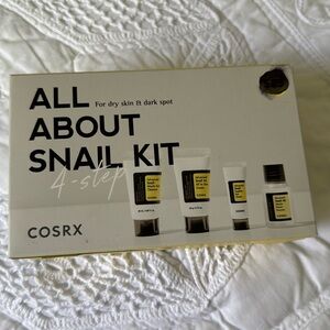 ALL ABOUT SNAIL KIT 4 step COSRX Korean skincare beauty luxury clean